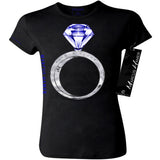 Put A Ring On It Women's Tee Silver