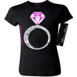 Put A Ring On It Women's Tee Silver
