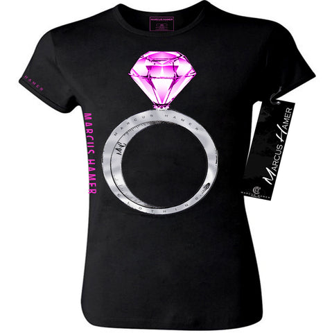 Put A Ring On It Women's Tee Silver