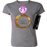 Put A Ring On It Women's Tee Gold