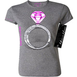 Put A Ring On It Women's Tee Silver