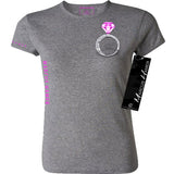 Put A Ring On It Women's Tee Silver Leftchest
