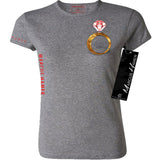 Put A Ring On It Women's Tee Gold Leftchest