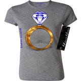Put A Ring On It Women's Tee Gold