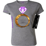 Put A Ring On It Women's Tee Gold