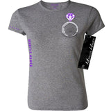 Put A Ring On It Women's Tee Silver Leftchest