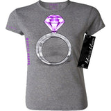 Put A Ring On It Women's Tee Silver