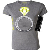 Put A Ring On It Women's Tee Silver