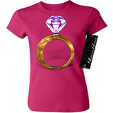 Put A Ring On It Women's Tee Gold
