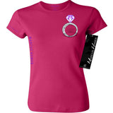 Put A Ring On It Women's Tee Silver Leftchest