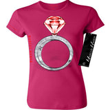 Put A Ring On It Women's Tee Silver