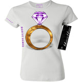 Put A Ring On It Women's Tee Gold