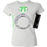 Put A Ring On It Women's Tee Silver